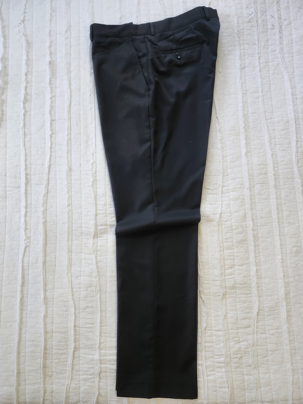 Kenneth Cole Black Men’s Dress Pants - Slim Tailored Style